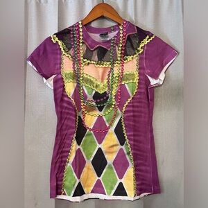 Mardi Gras Shirt- Printed Tee